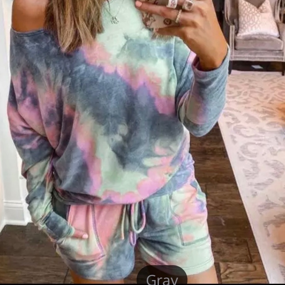 2 Piece Tie Dye Set
